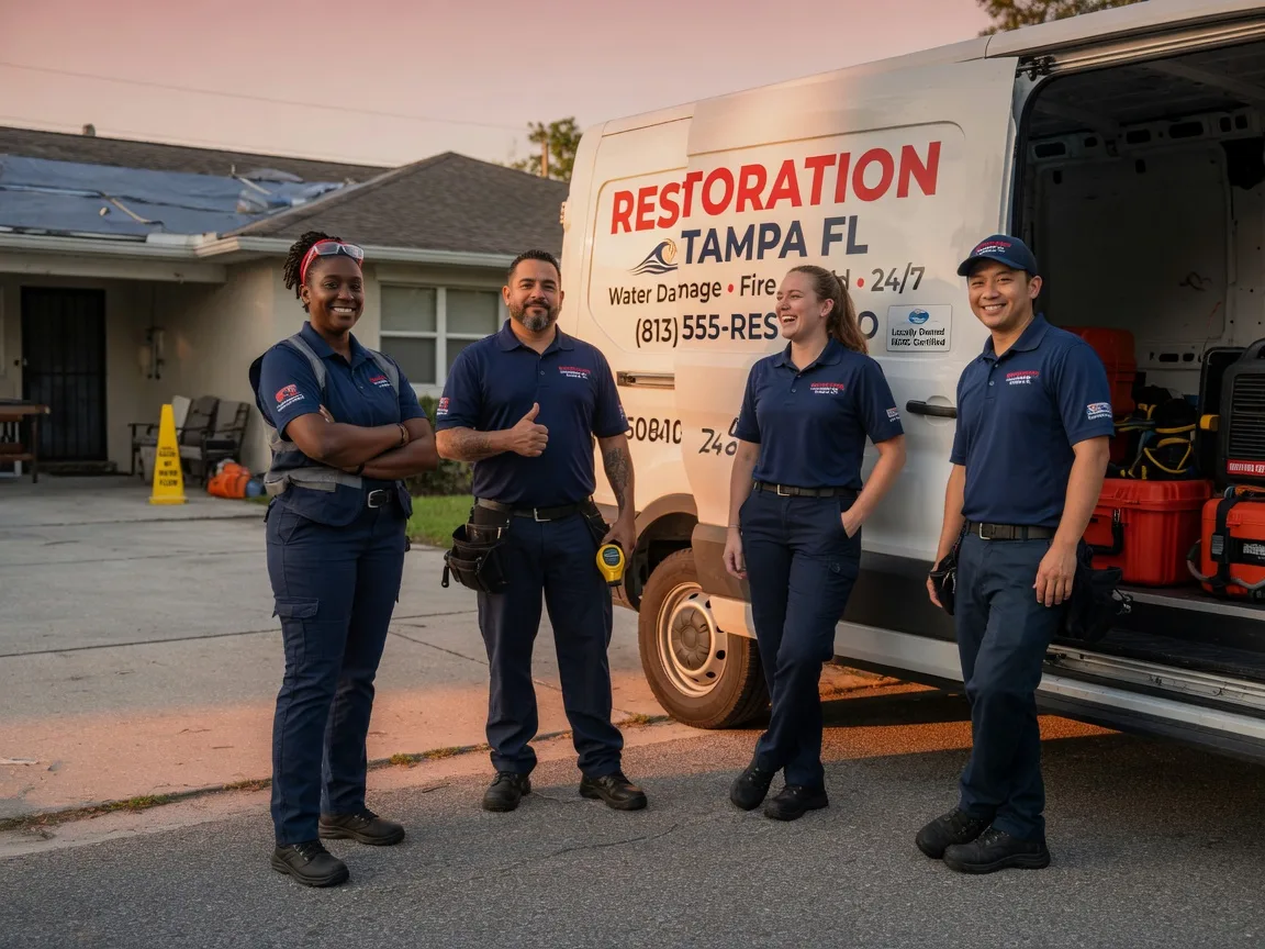 Water Damage Restoration company in Newhall, IA